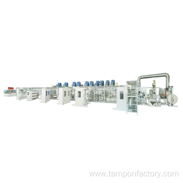 800 pieces/min Baby diaper production line